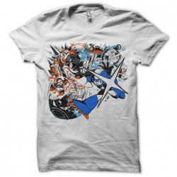 T-shirt video game Rockman 2 white sublimation