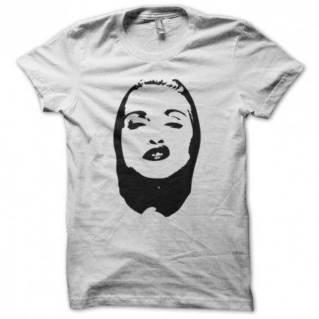 Madonna Marilyn white sublimation style t-shirt