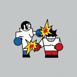 T-shirt vector gamer boxing gray sublimation