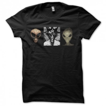 T-shirt Demons and Extraterrestrials black sublimation