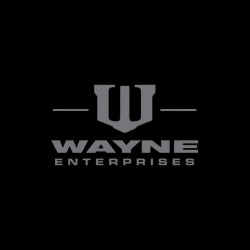 Wayne Enterprises black sublimation t-shirt