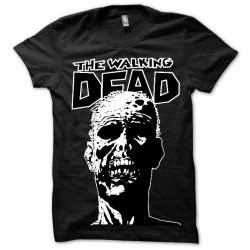 Tee shirt The Walking Dead  visage  sur  sublimation