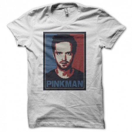 Breaking bad Pinkman parody Obama white sublimation t-shirt