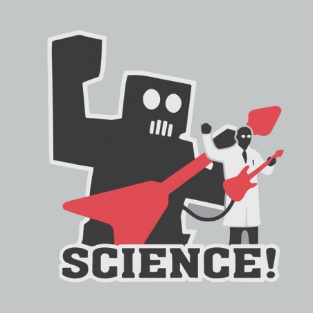Science & rocks t-shirt gray sublimation
