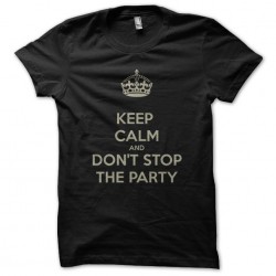 tee shirt keep calm and don...