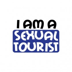 T-shirt I am a sexual...