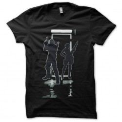 Resident Evil 2013 artwork black sublimation t-shirt