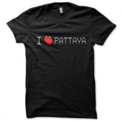Tee Shirt i love pattaya 2 j'aime pattaya  sublimation