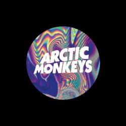 Tee shirt Arctic Monkey psychedelic  sublimation