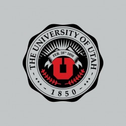University of Utah gray seal sublimation t-shirt