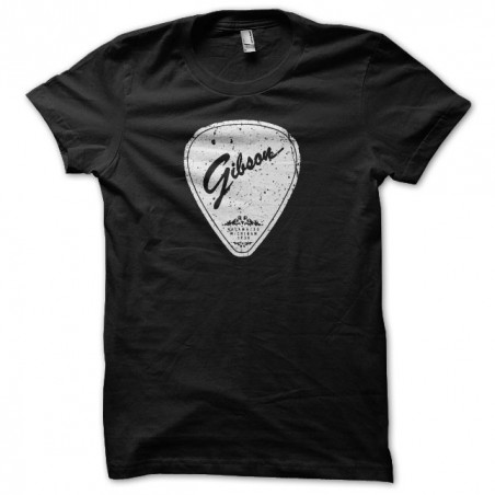 Gibson mediator grungy black sublimation t-shirt