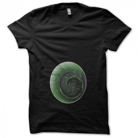 T-shirt Alien Fetus black sublimation