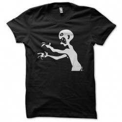 T-shirt Zombie Alien black sublimation