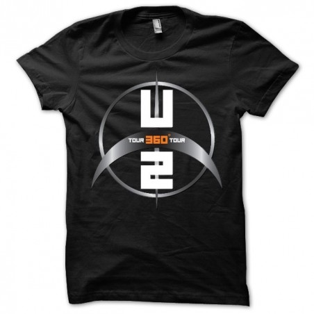 shirt U2 360 Black sublimation