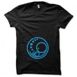 Fetus pictogram black sublimation t-shirt