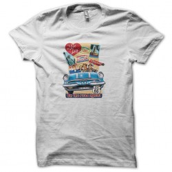 tee shirt on the road  sublimation