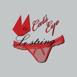 Cat's Eye t-shirt the gray sublimation thong
