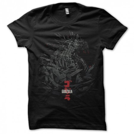 Tee shirt Godzilla 2014 art work  sublimation