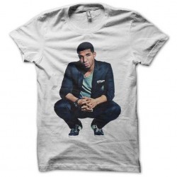 Drake white sublimation t-shirt