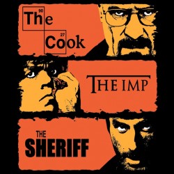 Tee shrt The Cook, The Imp, The Black Sheriff Sublimation