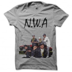 NWA gray sublimation t-shirt