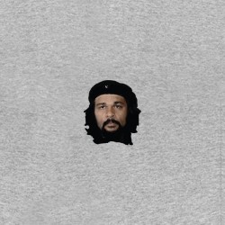 dieudonne tee shirt in che guevara gray sublimation