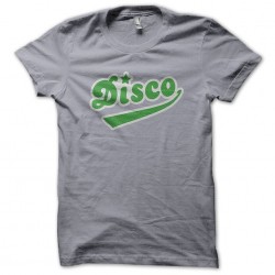 Disco T-Shirt Green on Gray sublimation