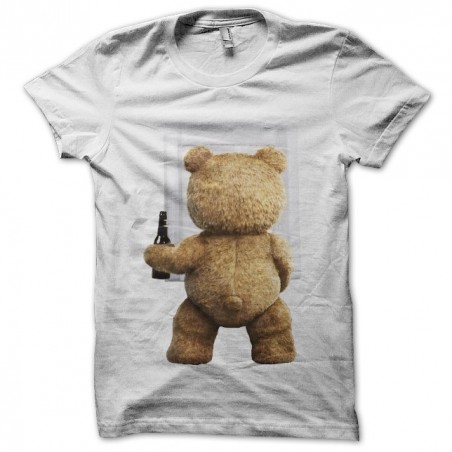 tee shirt ted the bear terrible white sublimation