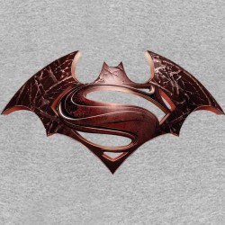 tee shirt gris batman vs superman sublimation
