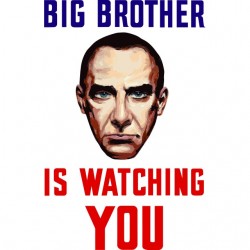 tee shirt Big brother is watching you  sublimation