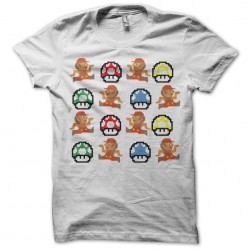 t-shirt mario and mushroom...