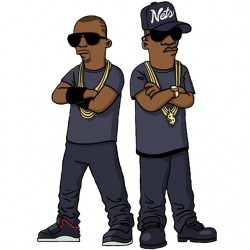 tee shirt Jay et Kanye west...