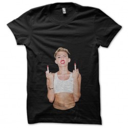 T-shirt miley cyrus fuck in...