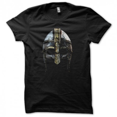 Vikings black sublimation helmet t-shirt