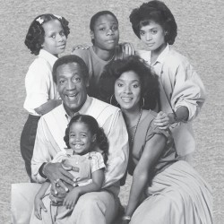 tee shirt cosby show the family in gray sublimation