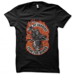 tee shirt sons of anarchy fear the reaper  sublimation