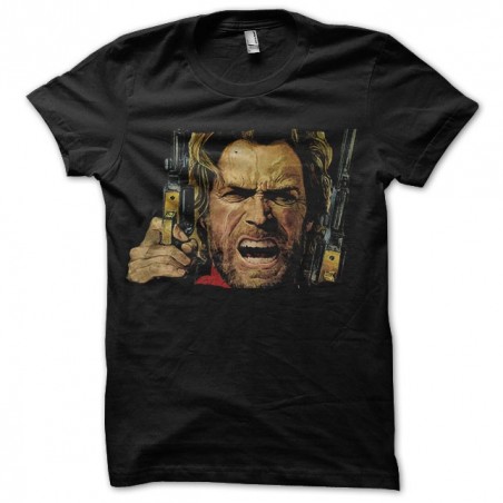 tee shirt clint eastwood  sublimation