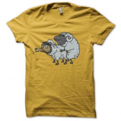 t-shirt revenge of the yellow sheep sublimation