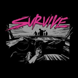 survival shirt black zombie sublimation