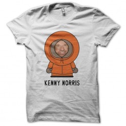 Tee shirt South Park parodie Kenny Chuck Norris  sublimation