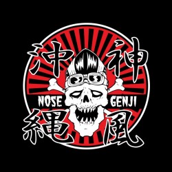 kamikaze tee shirt genji japan style black sublimation