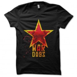 war dogs t-shirt black sublimation