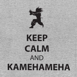 tee shirt keep calm and kamehameha sublimation