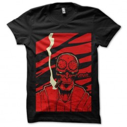 tee shirt  skull hellboy...