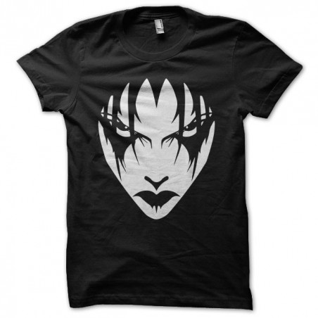 Kiss manga art black sublimation t-shirt