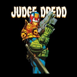 judge dredd tee shirt comics sublimation