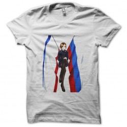 tee shirt Natalia Poklonskaya anime style  sublimation