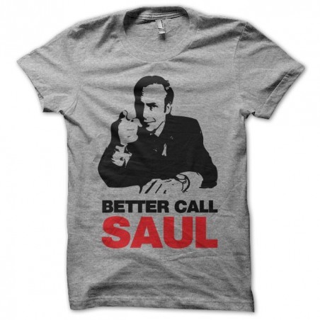 Tee shirt Breaking Bad Better Call Saul gris sublimation