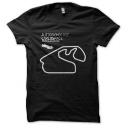 shirt Autodromo Jose Carlos Pace circuit f1 black sublimation