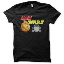 t-shirt angry wars black sublimation